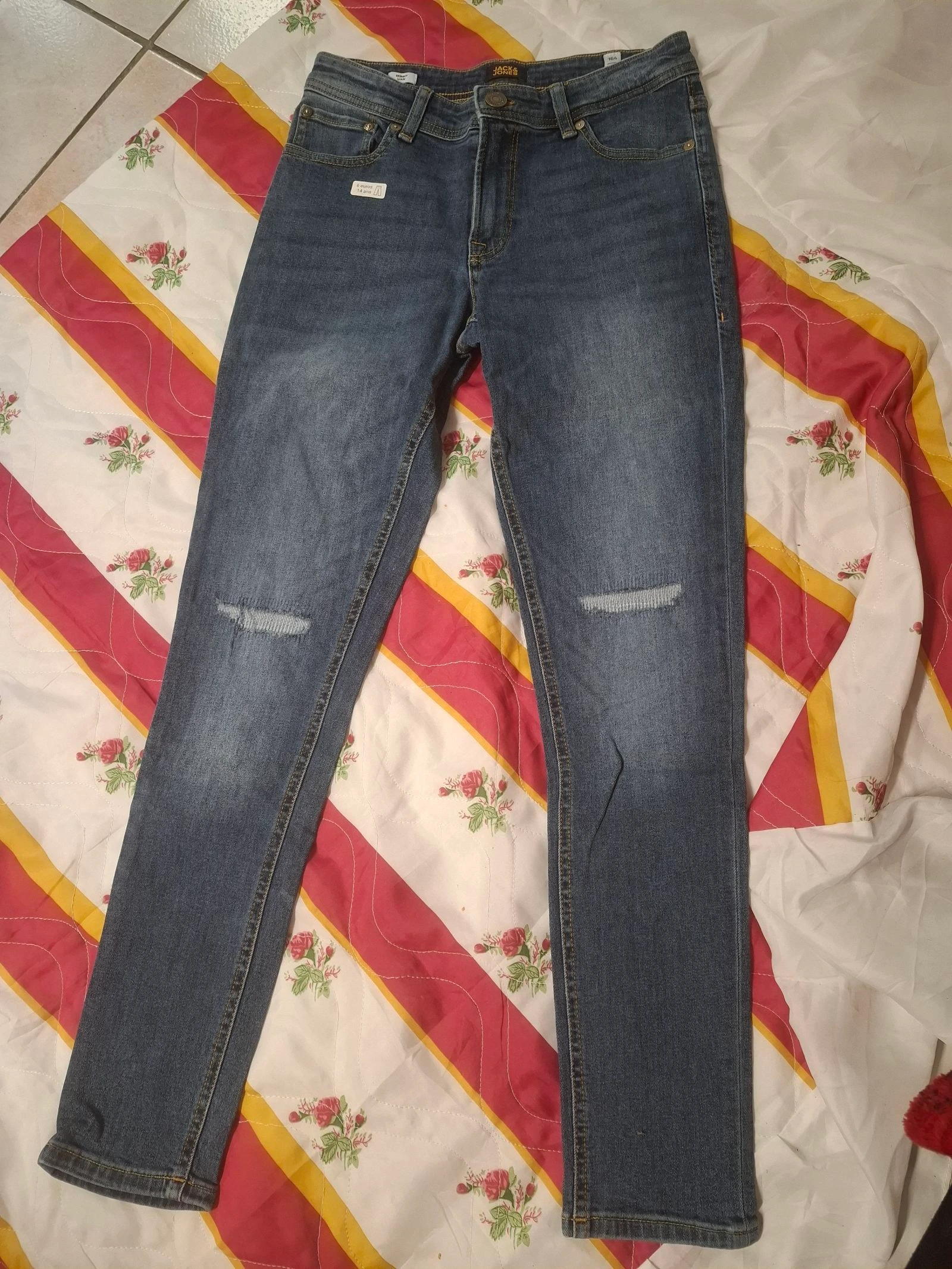 Jean skinny 164 cm 14 ans jack & Jonea